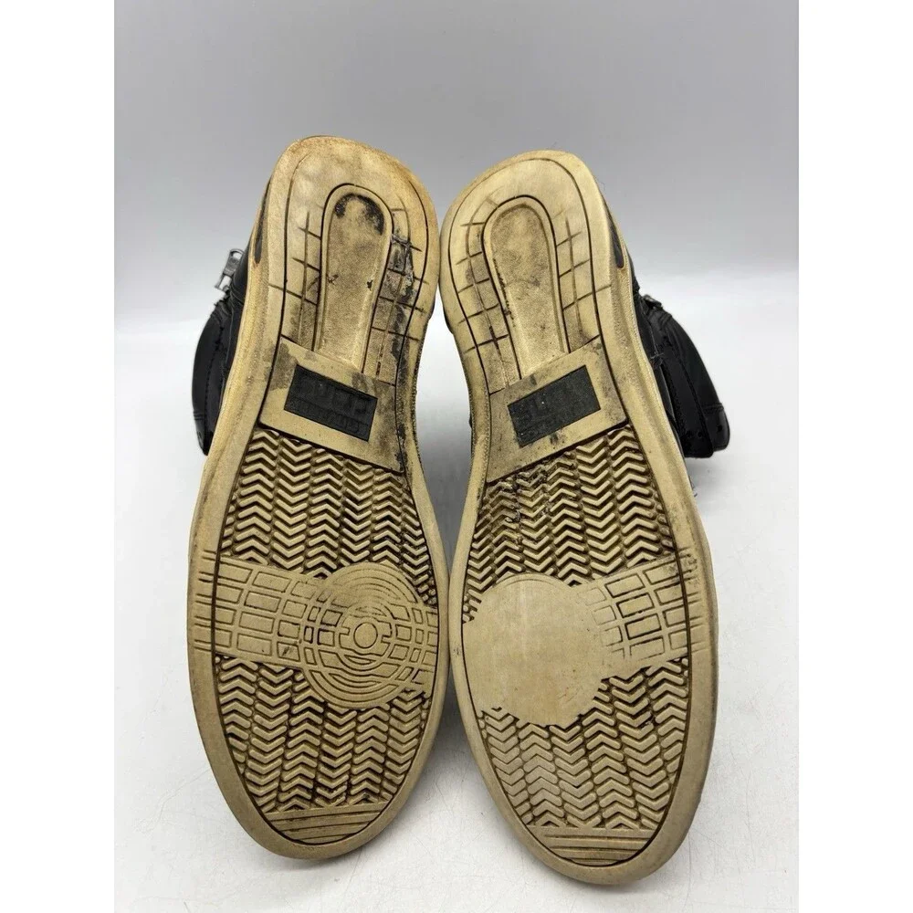 John Varvatos x Converse Weapon Leather Mid Top Shoes SIZE 11 MENS